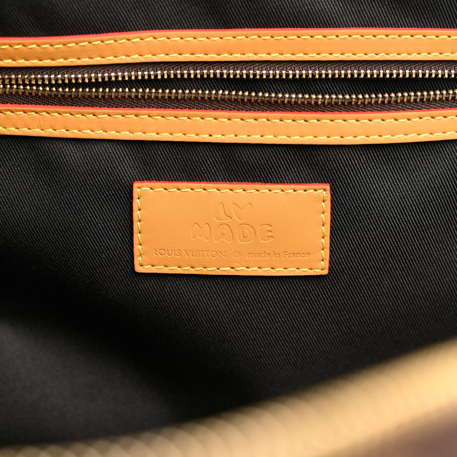 Louis Vuitton X NIGO Reverse Monogram Stripe Keepall Bandouliere 50 Brown 5 of 8