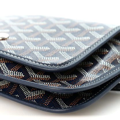 Goyard Goyardine Plumet Wallet Clutch Navy 10 of 10