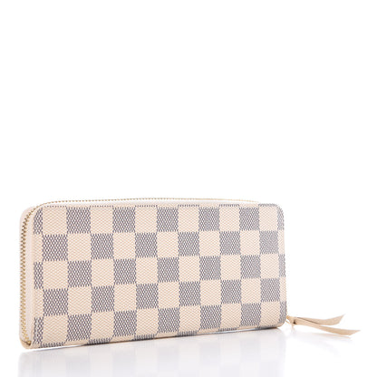 Louis Vuitton Damier Azur Clemence Wallet 3 of 8