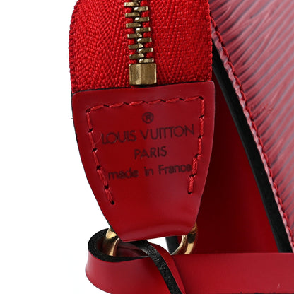 Louis Vuitton Epi Pochette Accessories 24 Castillan Red 6 of 8
