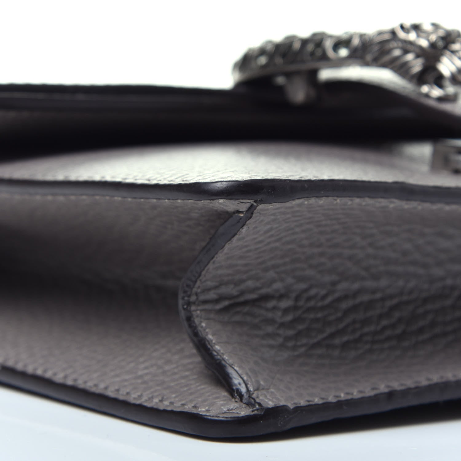 Gucci Calfskin Mini Dionysus Shoulder Bag Dusty Grey 8 of 10