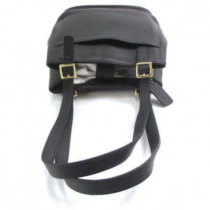 FASHIONPHILE CoachLeatherShoulderBagBlack 6 of 8