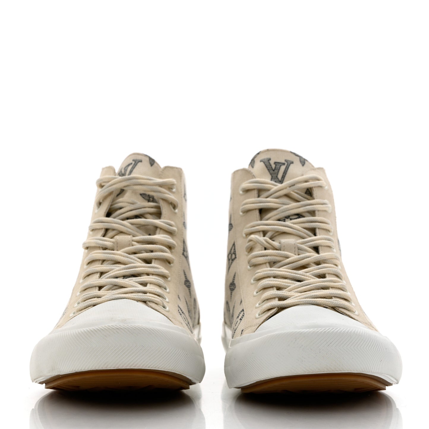 Monogram Mens Tattoo Sneaker Boots 8 Dune