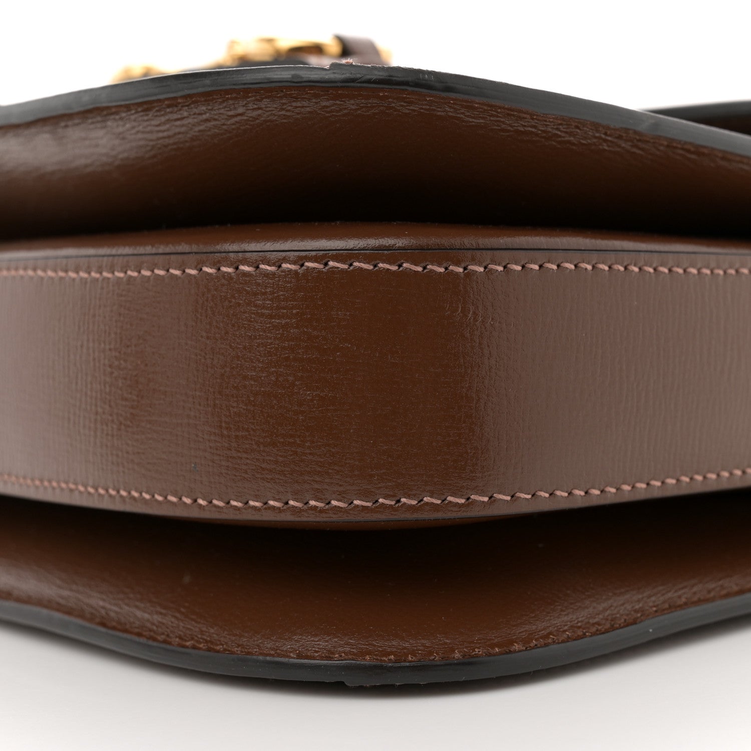 Gucci GG Supreme Monogram Horsebit 1955 Shoulder Bag Beige Brown Sugar 10 of 13