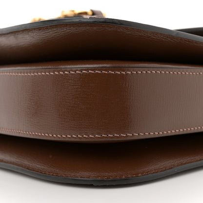 Gucci GG Supreme Monogram Horsebit 1955 Shoulder Bag Beige Brown Sugar 10 of 13