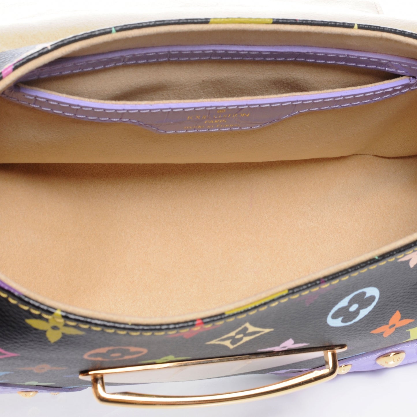 Monogram Multicolor Alligator Marilyn Black