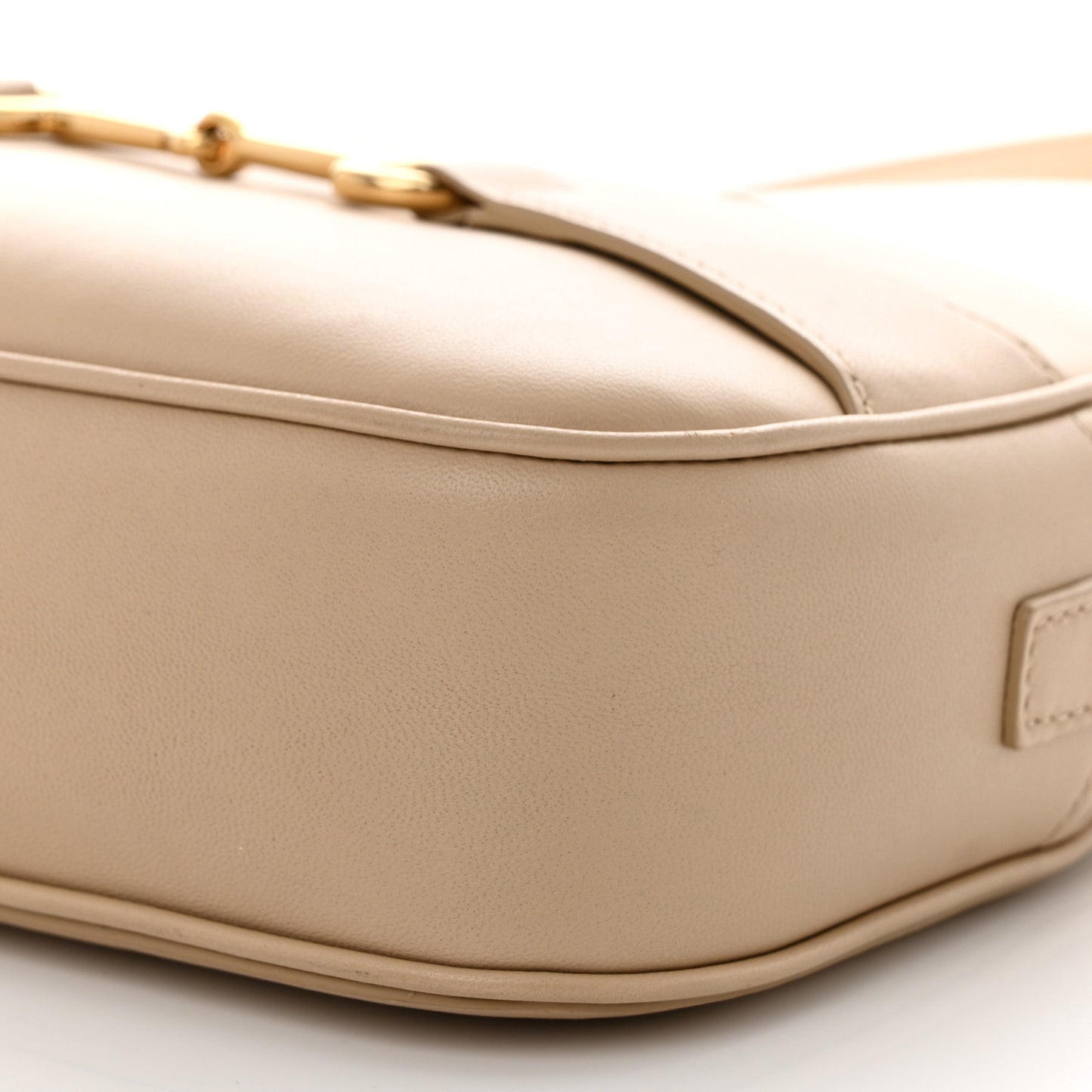 Calfskin Crecy Camera Bag Beige