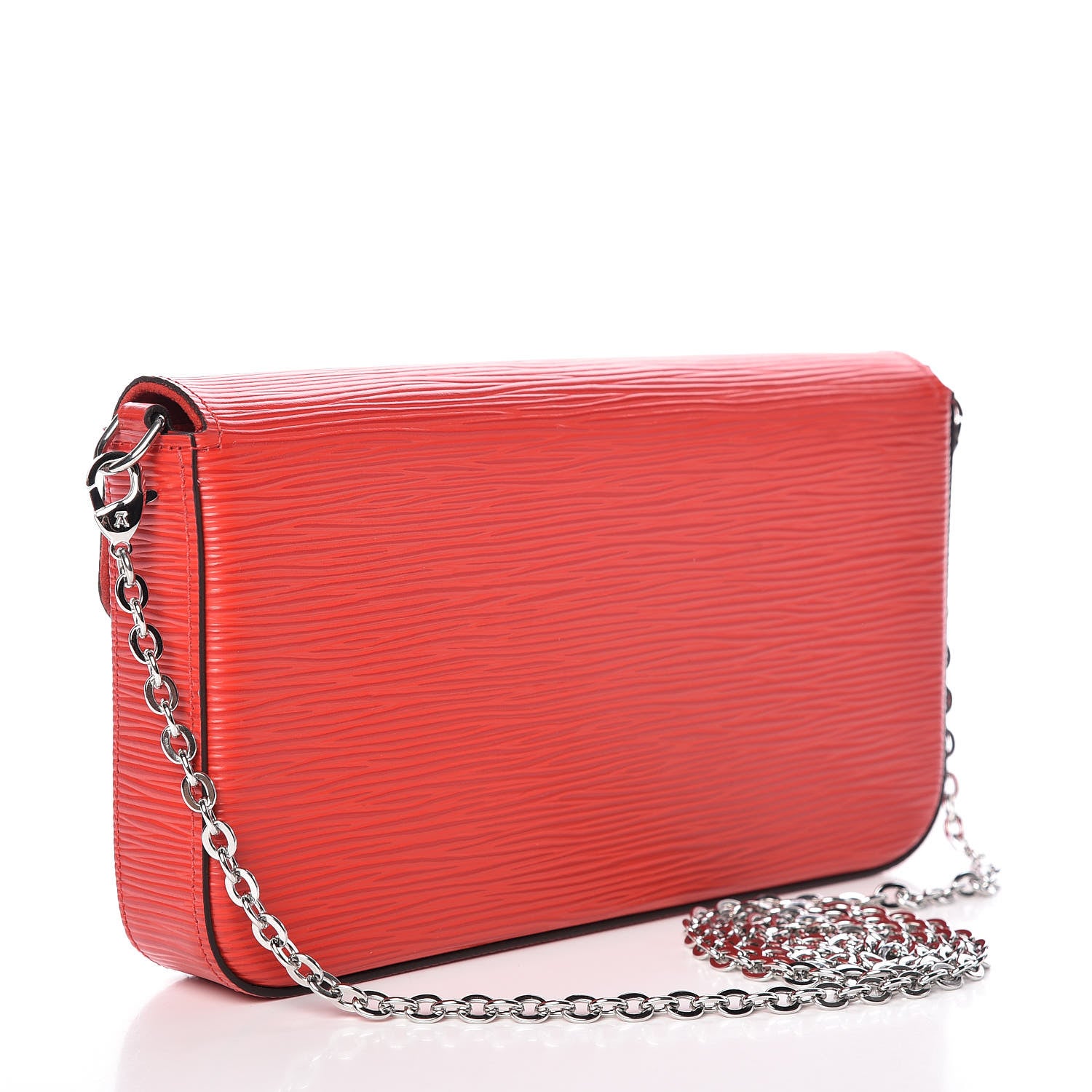 Louis Vuitton Epi Pochette Felicie Coquelicot 4 of 11