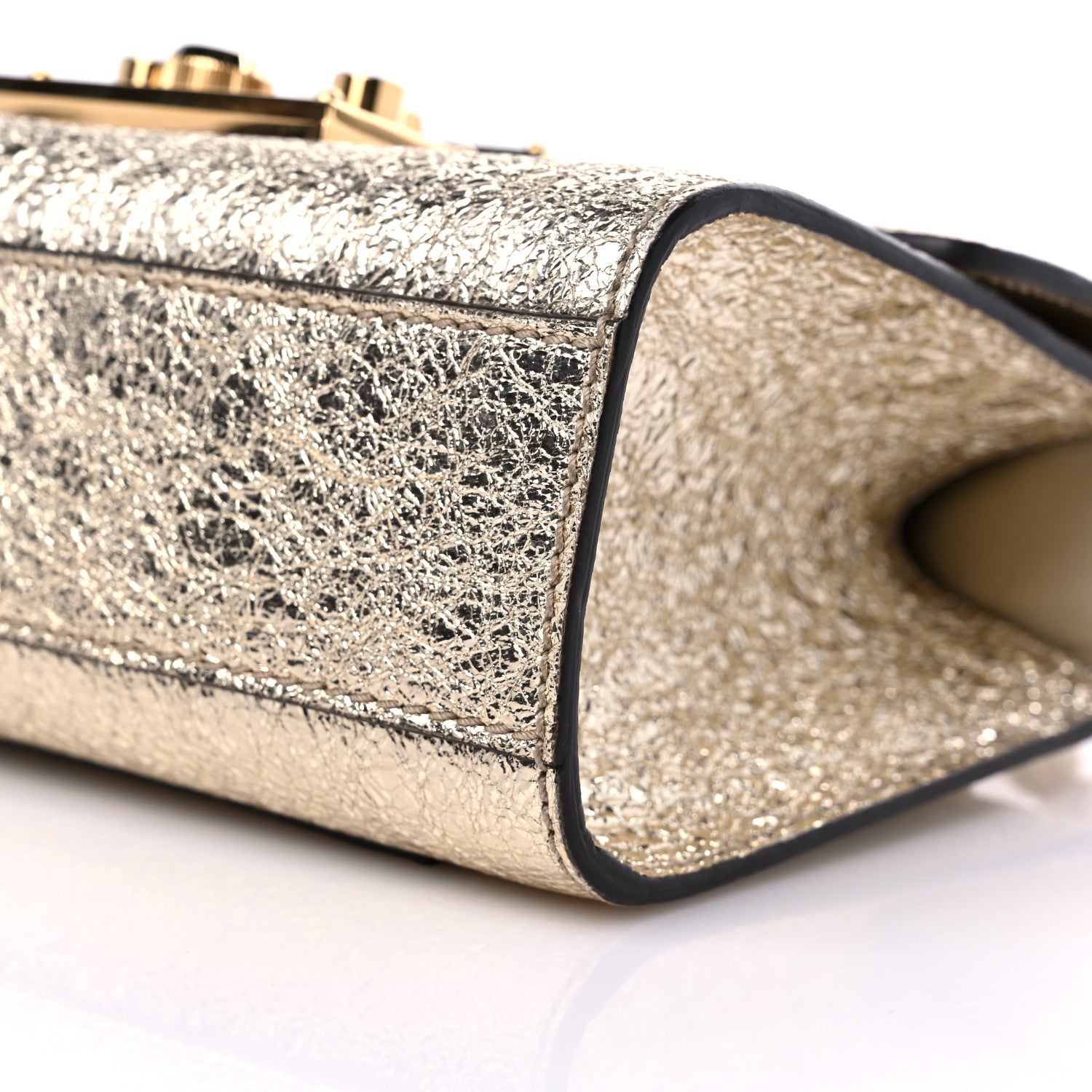 Gucci Galassia Small Padlock Shoulder Bag Platino 9 of 11