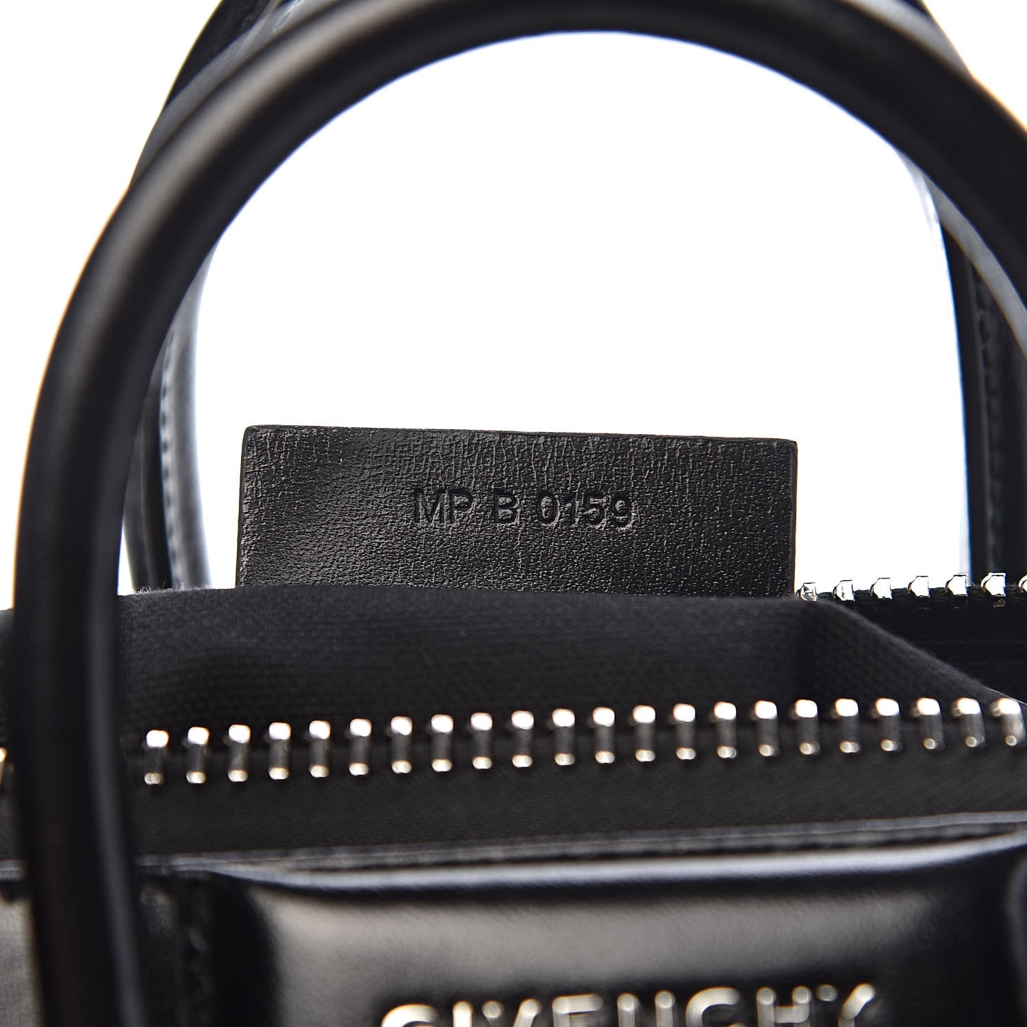 Givenchy Shiny Lord Calfskin Mini Antigona Black 7 of 10