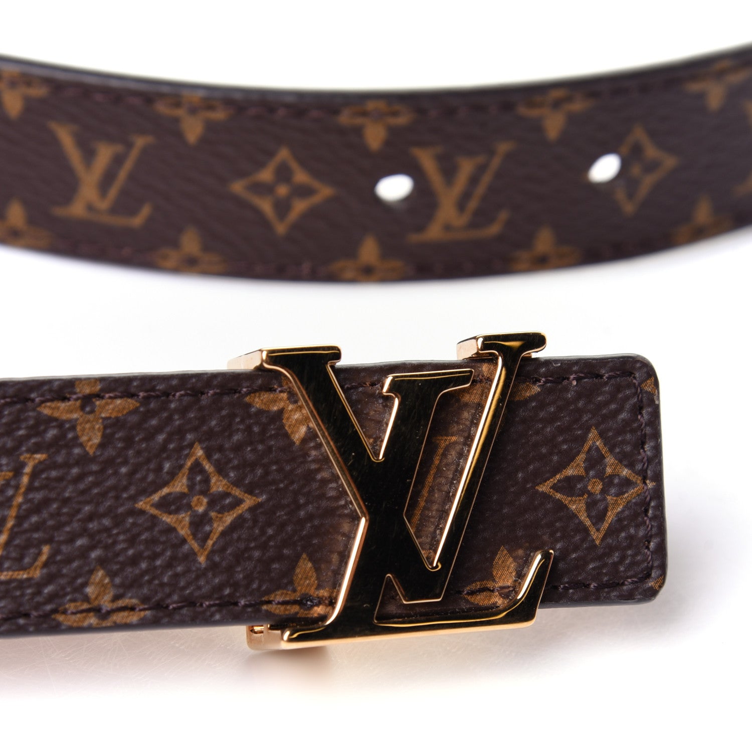Louis Vuitton Mini Monogram 25mm LV Initiales Belt 90 36 9 of 11