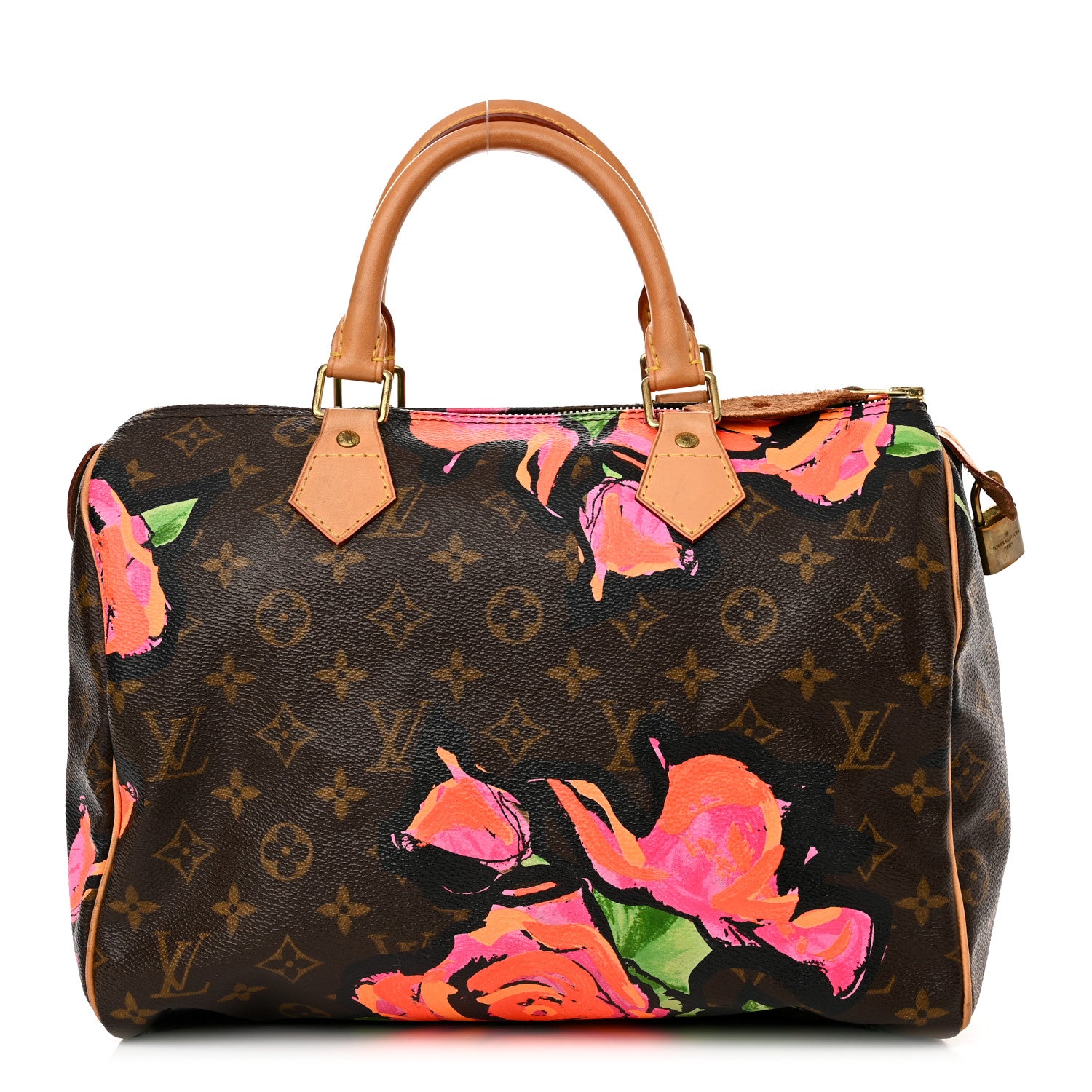 Louis Vuitton Monogram Roses Speedy 30 1 of 11