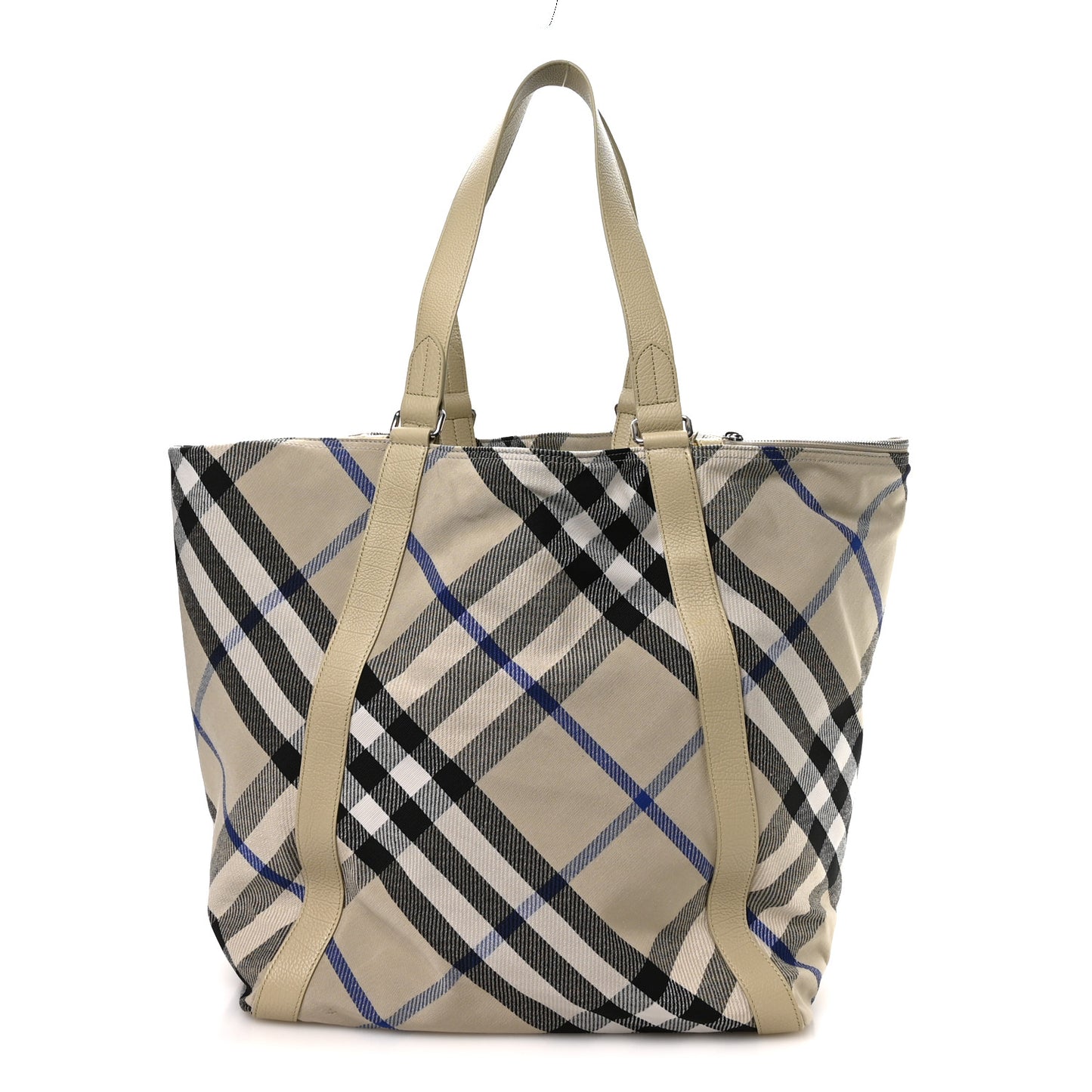 Jacquard Check Festival Tote Lichen