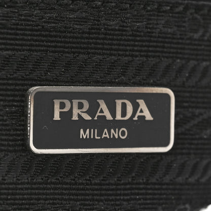 Prada Tessuto Nylon Vitello Hobo Black 6 of 9