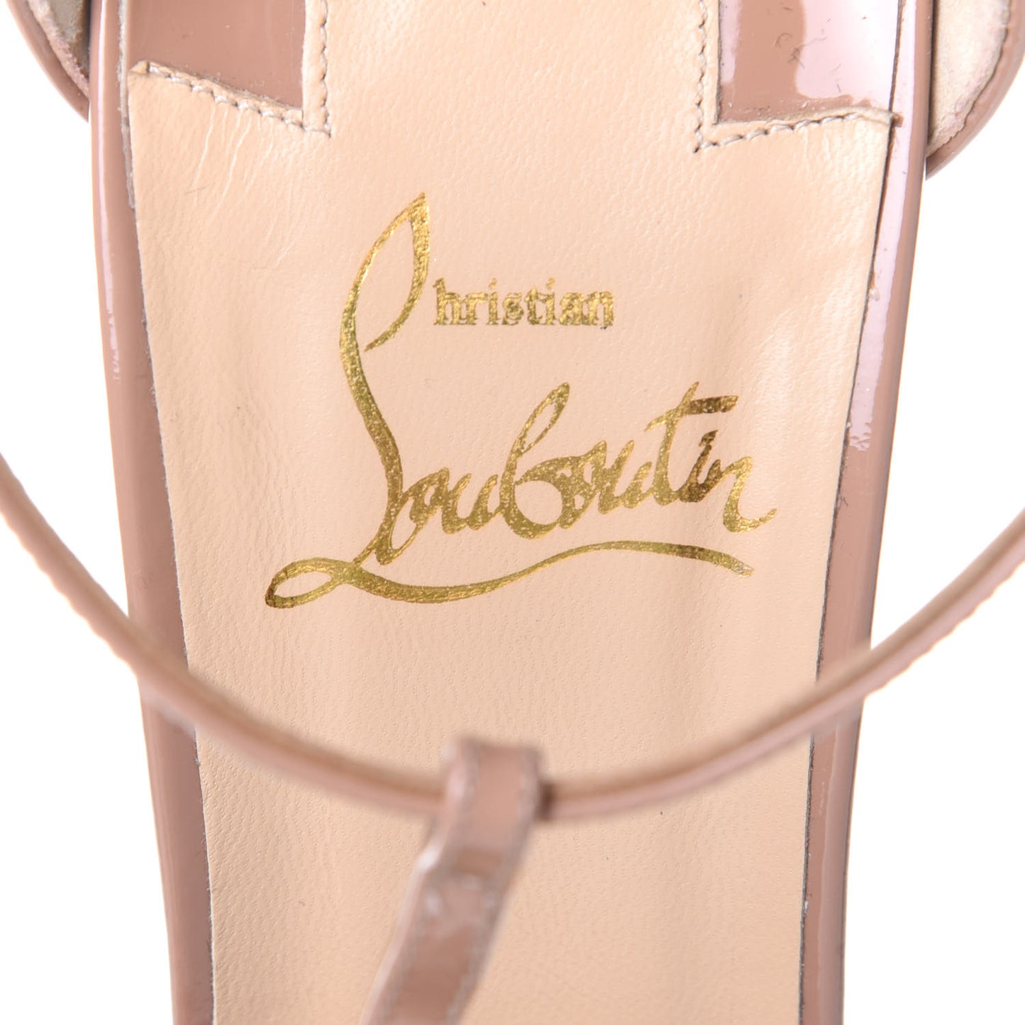 Patent Senora 100 Sandals 39 Nude
