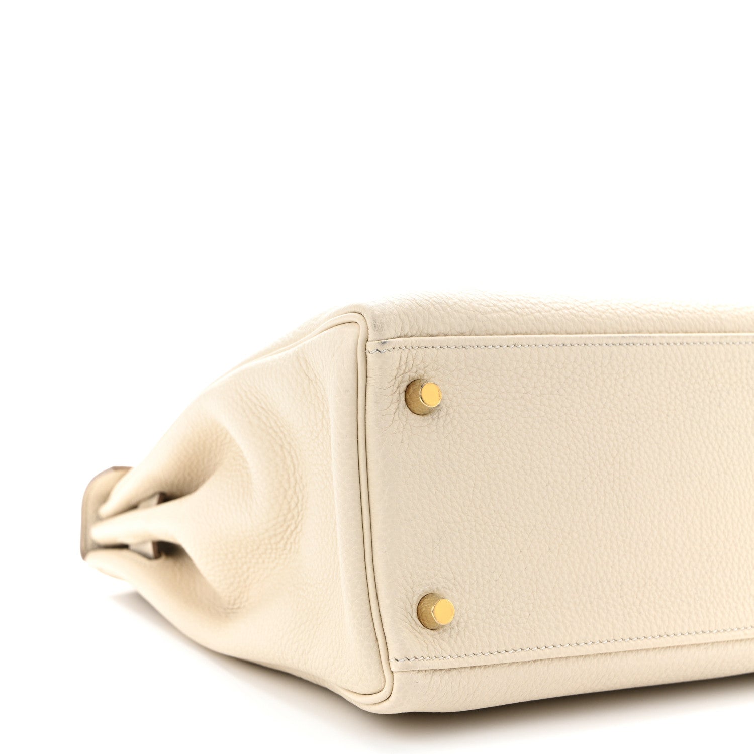 Hermes Togo Kelly Retourne 32 Craie 9 of 10