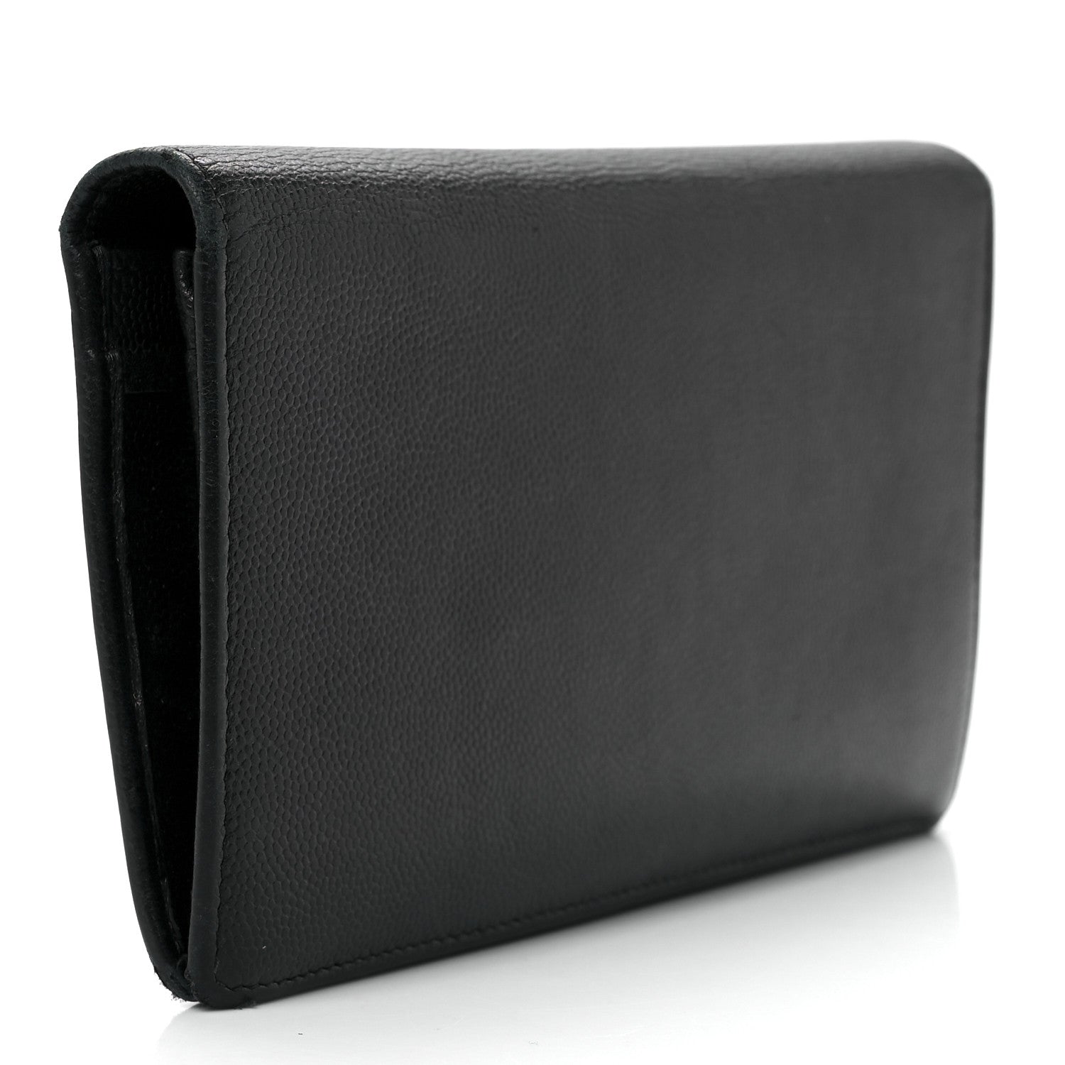 Chanel Caviar Sevruga Yen Wallet Black 2 of 13