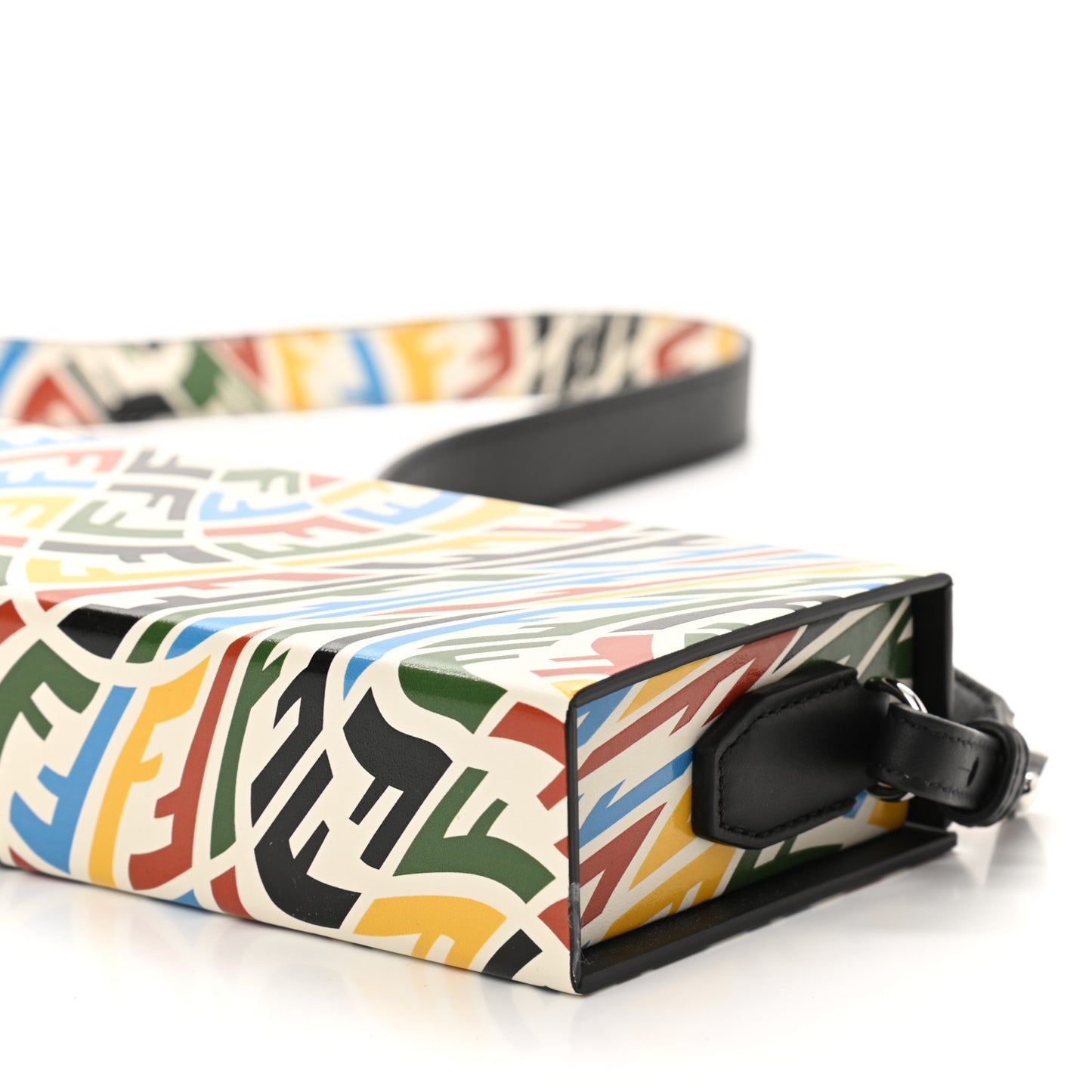 X SARAH COLEMAN Vitello Grace Light FF Vertigo Horizontal Box White Ice Multicolor