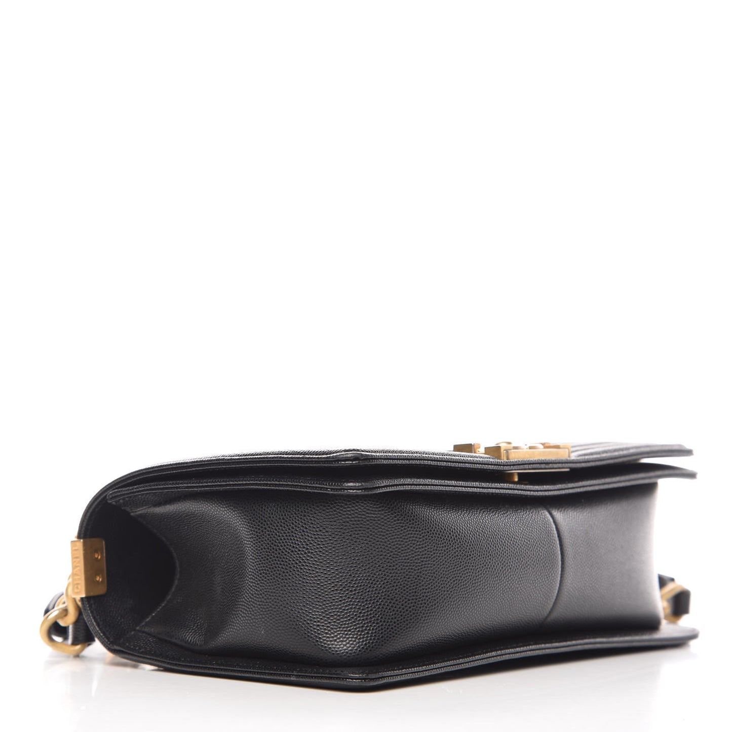 Caviar Quilted Medium Boy Flap Black