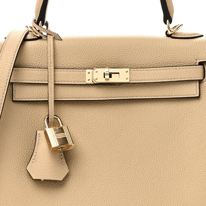 Hermes Togo Kelly Retourne 25 Trench 8 of 11
