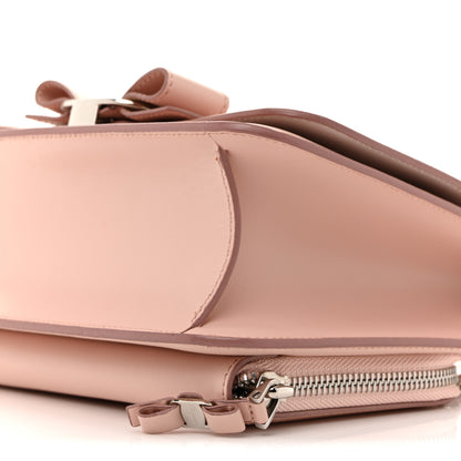 Salvatore Ferragamo Smooth Calfskin Vara Bow Chain Flap Crossbody Bon Bon 10 of 12