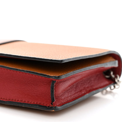 Loewe Grained Calfskin Chain Wallet Caramel Pecan 11 of 11