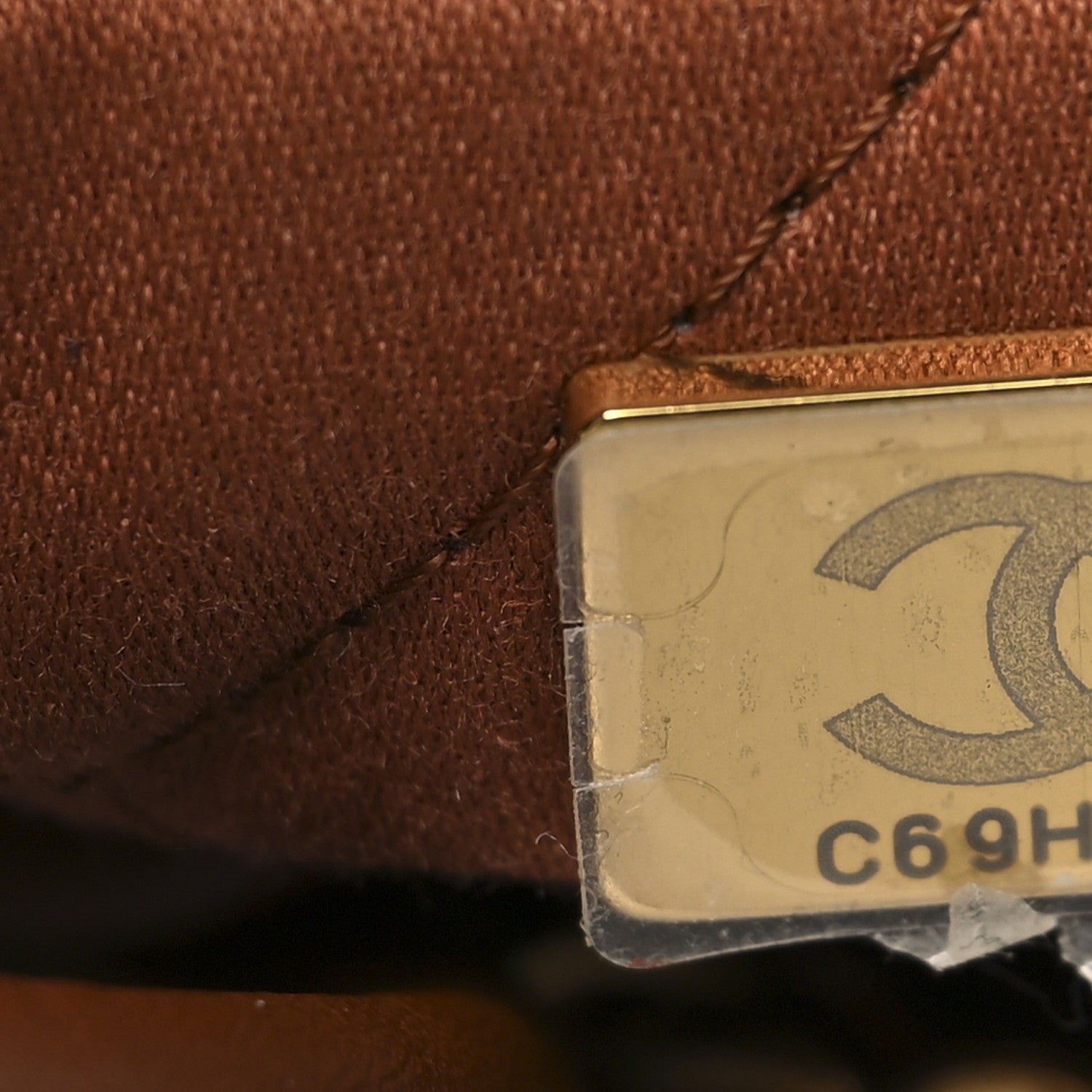 Chanel Shiny Calfskin Quilted Mini Chanel 22 Light Brown 7 of 10