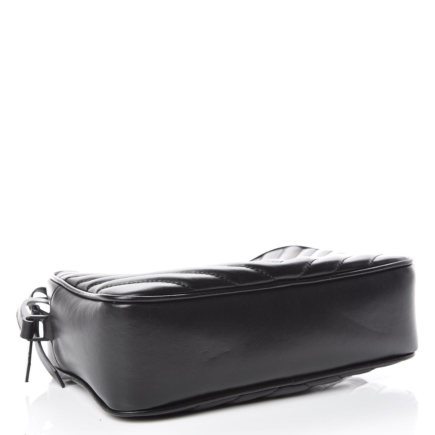 Calfskin Matelasse Monogram Lou Camera Bag Black