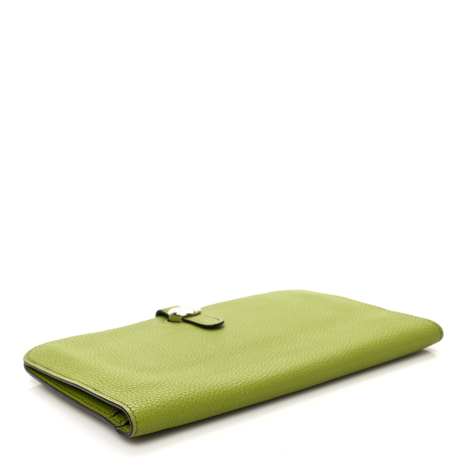 Hermes Togo Dogon Duo Wallet Vert Anis 5 of 8