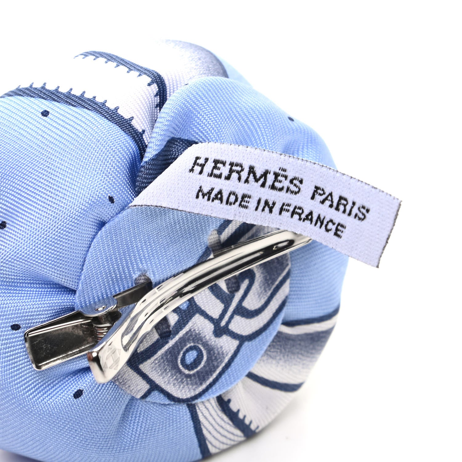 Hermes Silk Frida Hat Clip 3 of 4