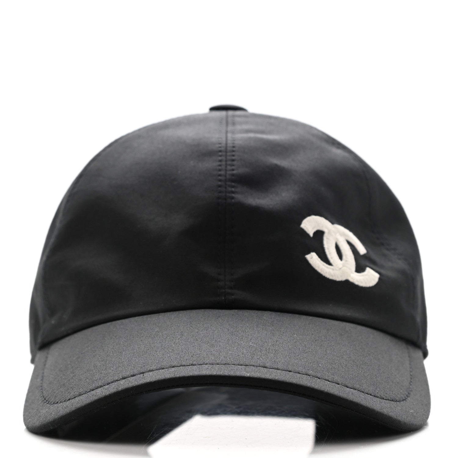 Chanel Cotton CC Cap Hat Black 3 of 9