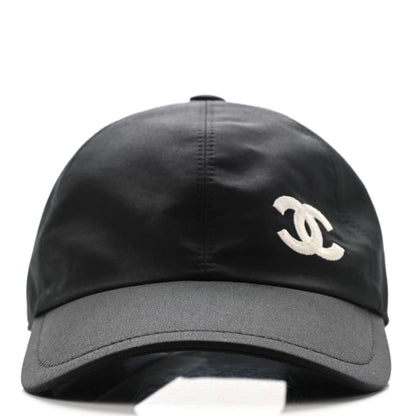 Chanel Cotton CC Cap Hat Black 3 of 9