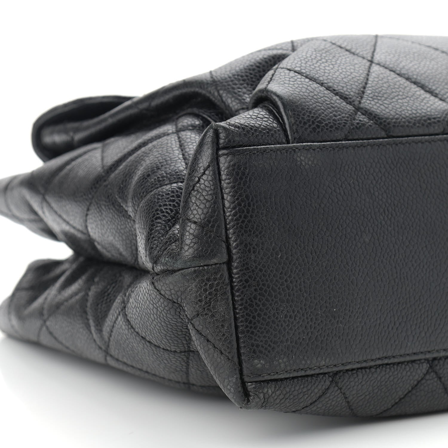 Chanel Caviar Quilted Flap Shoulder Bag Black 8 of 10