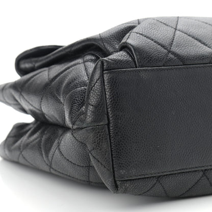 Chanel Caviar Quilted Flap Shoulder Bag Black 8 of 10