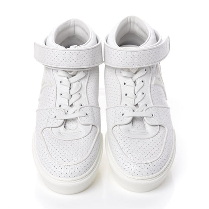 Louis Vuitton Calfskin Perforated Acapulco Sneakers 8 White 5 of 13