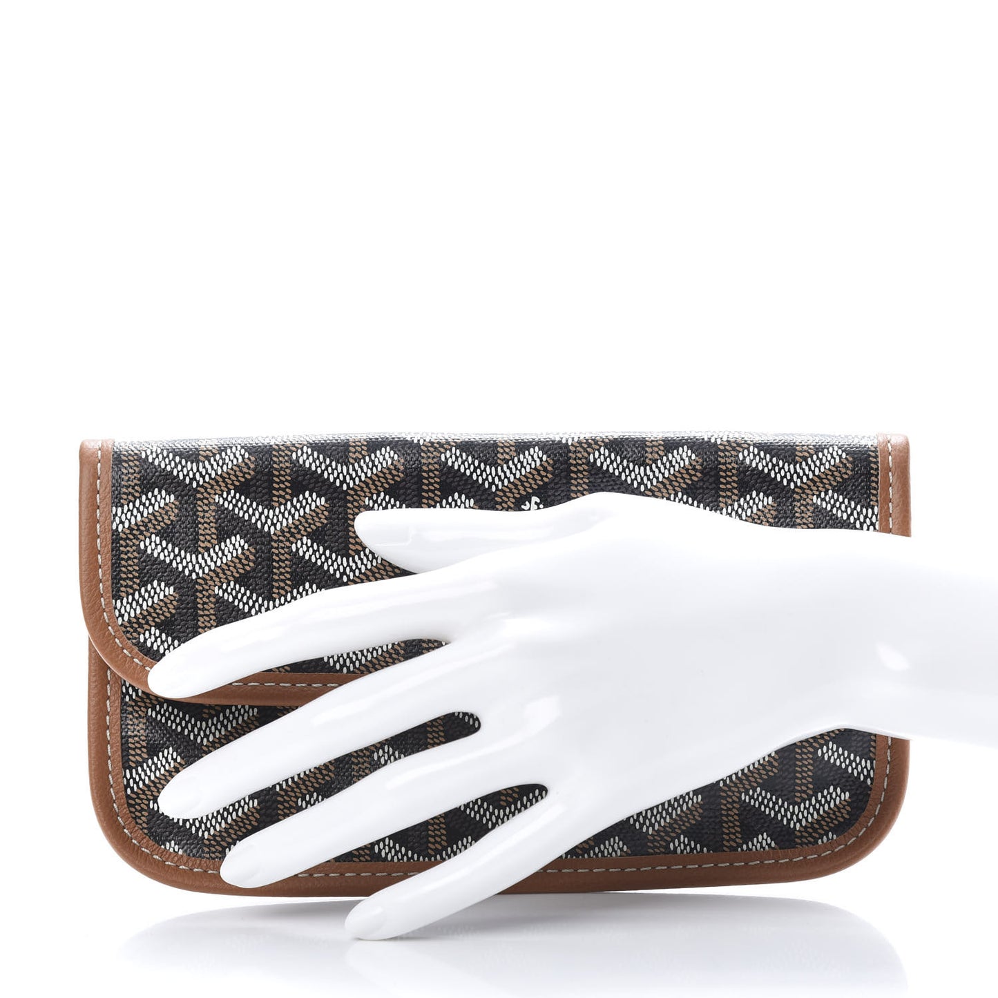 Goyardine Pouch Black Gold