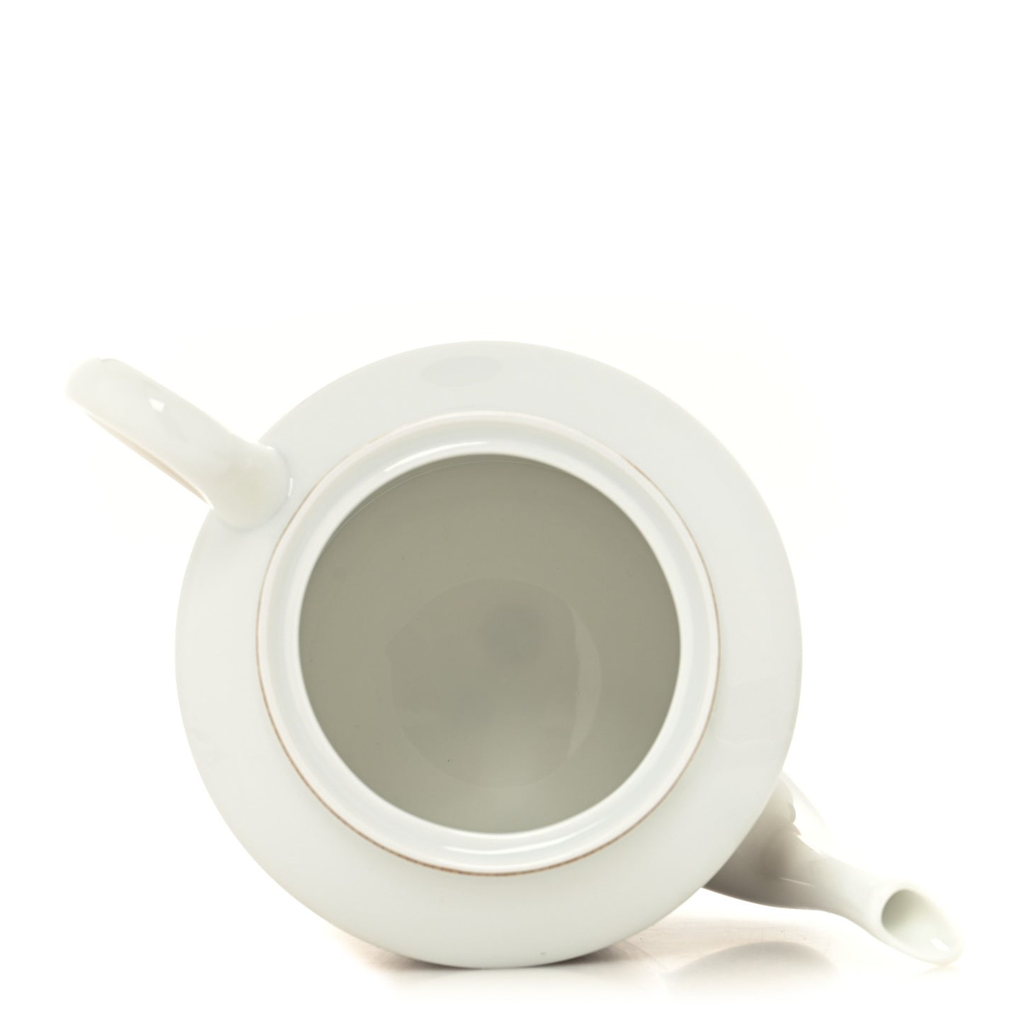 Porcelain 24 Gold Mosaique Teapot Cup Set Gold