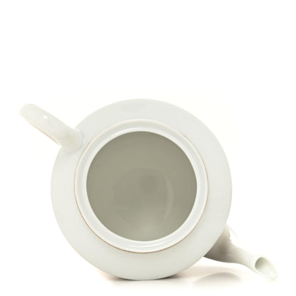 Hermes Porcelain 24 Gold Mosaique Teapot Cup Set Gold 5 of 18