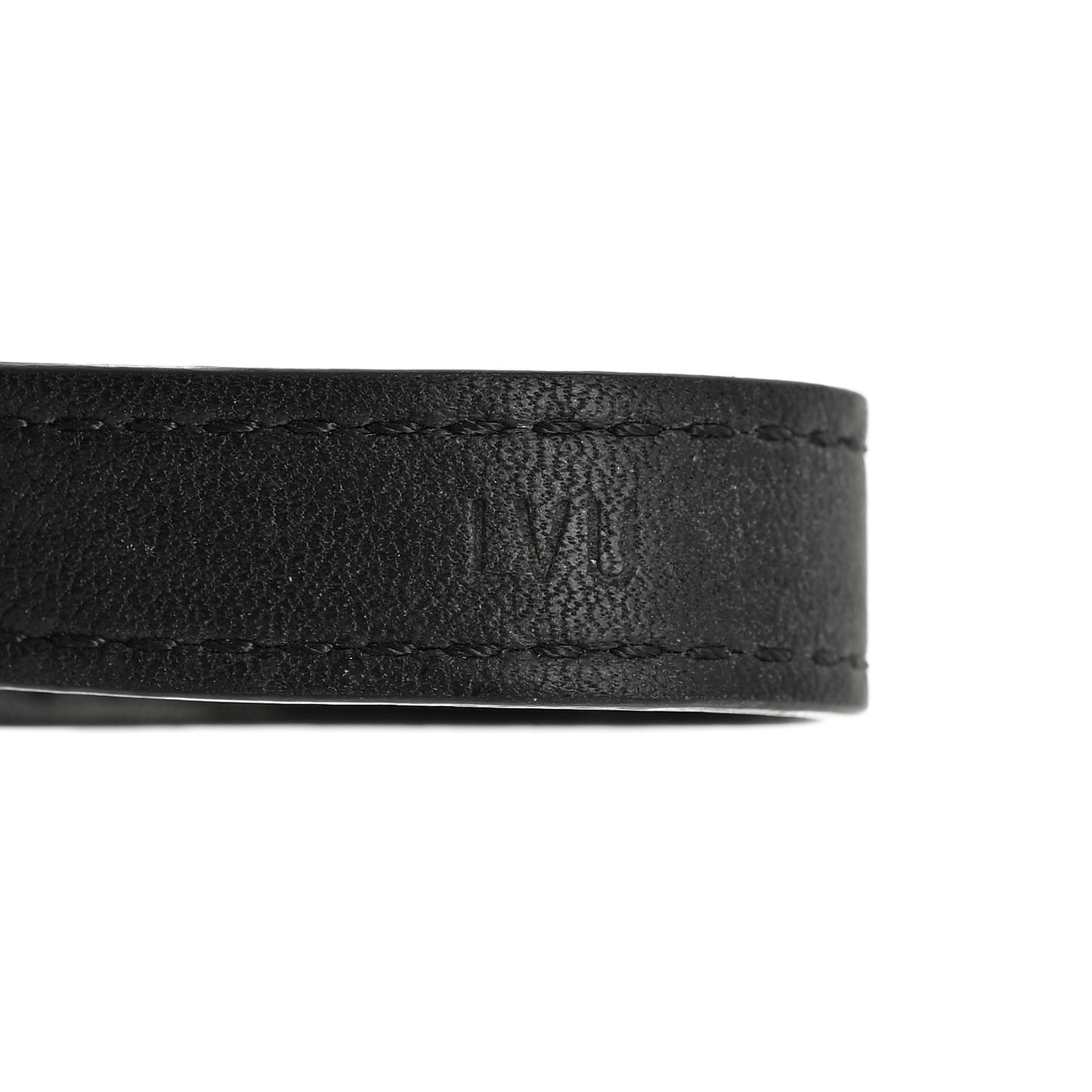 Leather Double Wrap Bracelet Black