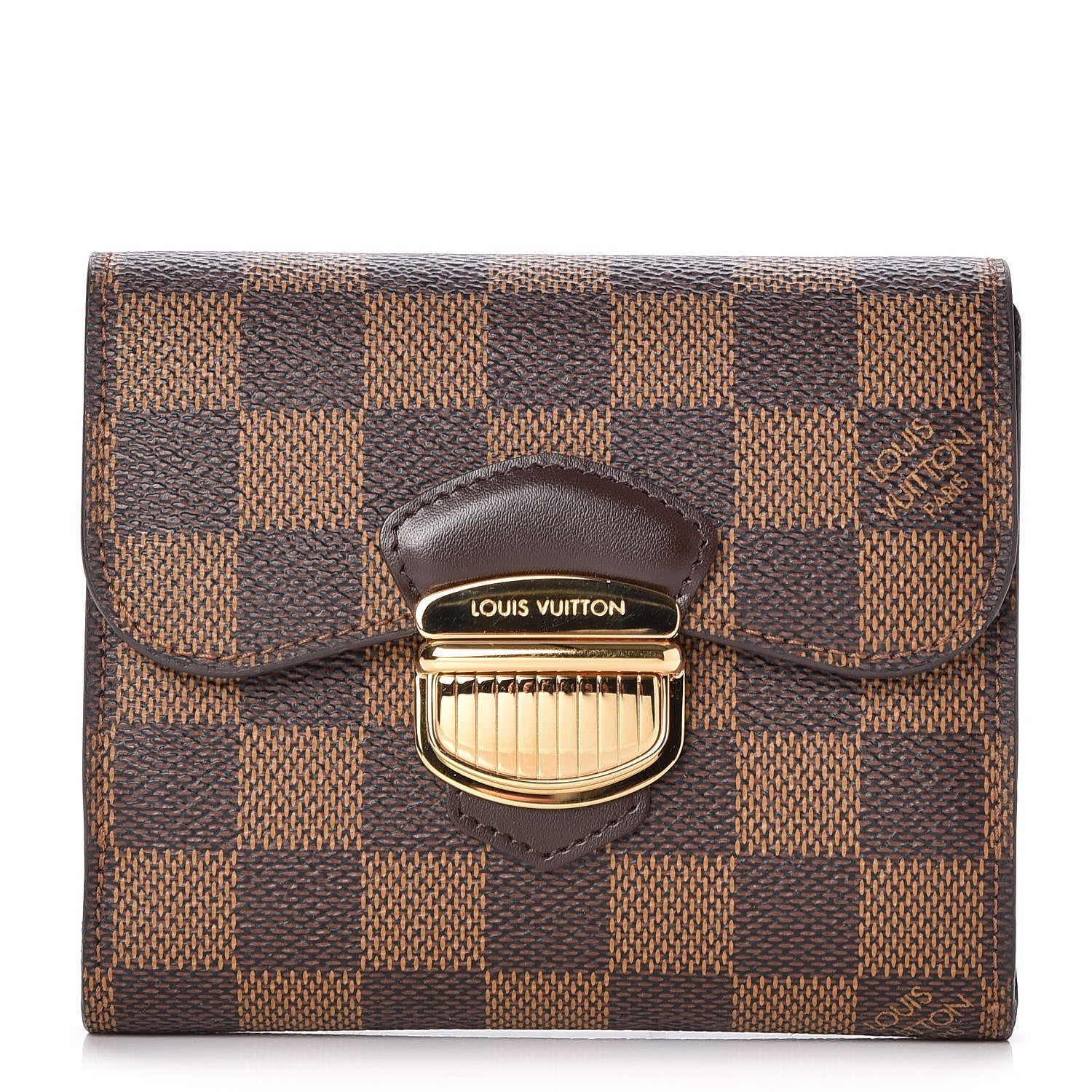 Louis Vuitton Damier Ebene Joey Wallet 1 of 7