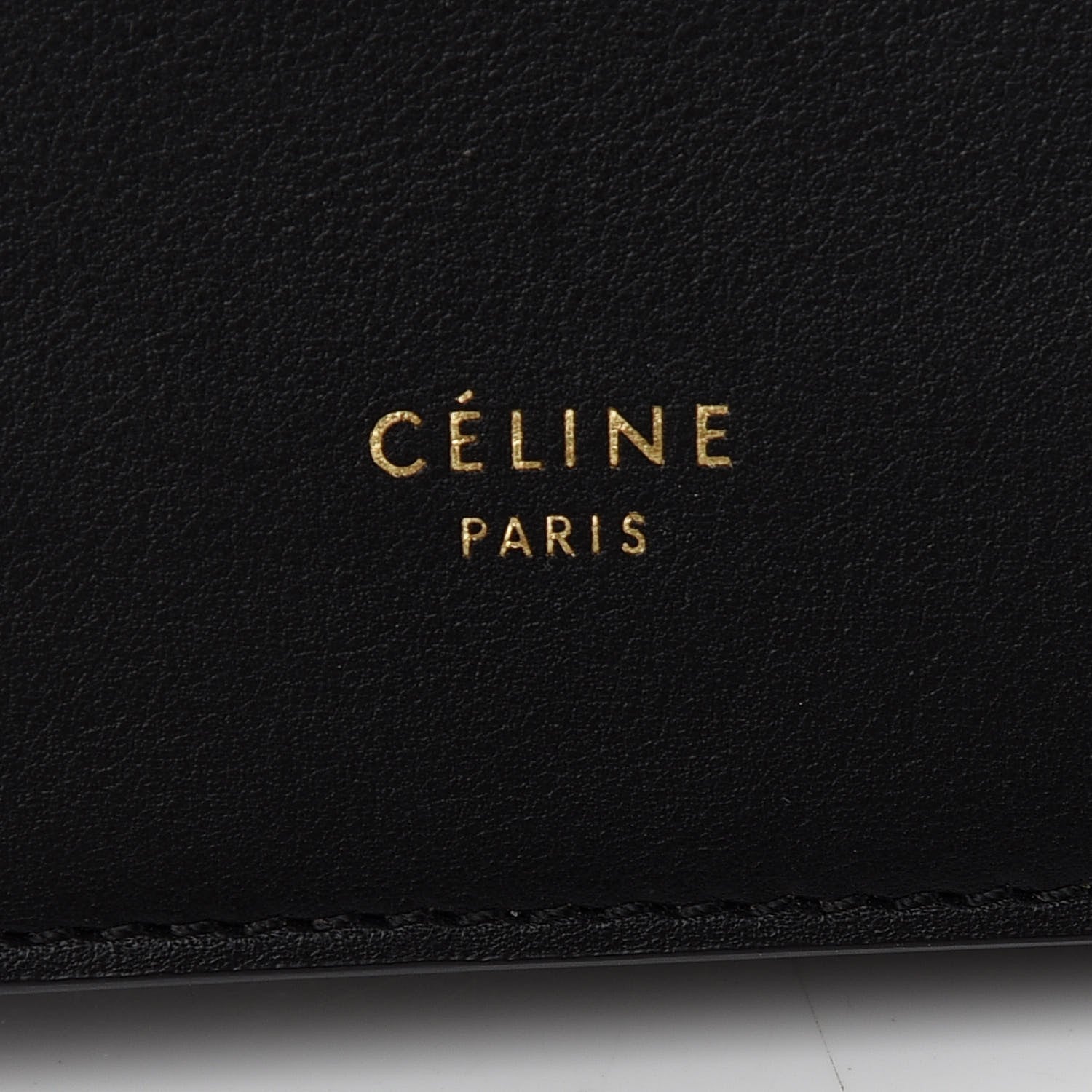 Celine Smooth Calfskin Mini Clasp Bag Black 5 of 8