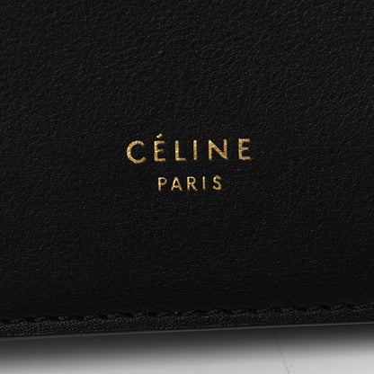 Celine Smooth Calfskin Mini Clasp Bag Black 5 of 8
