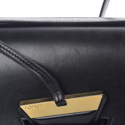 Loewe Calfskin Medium Barcelona Shoulder Bag Black 8 of 9