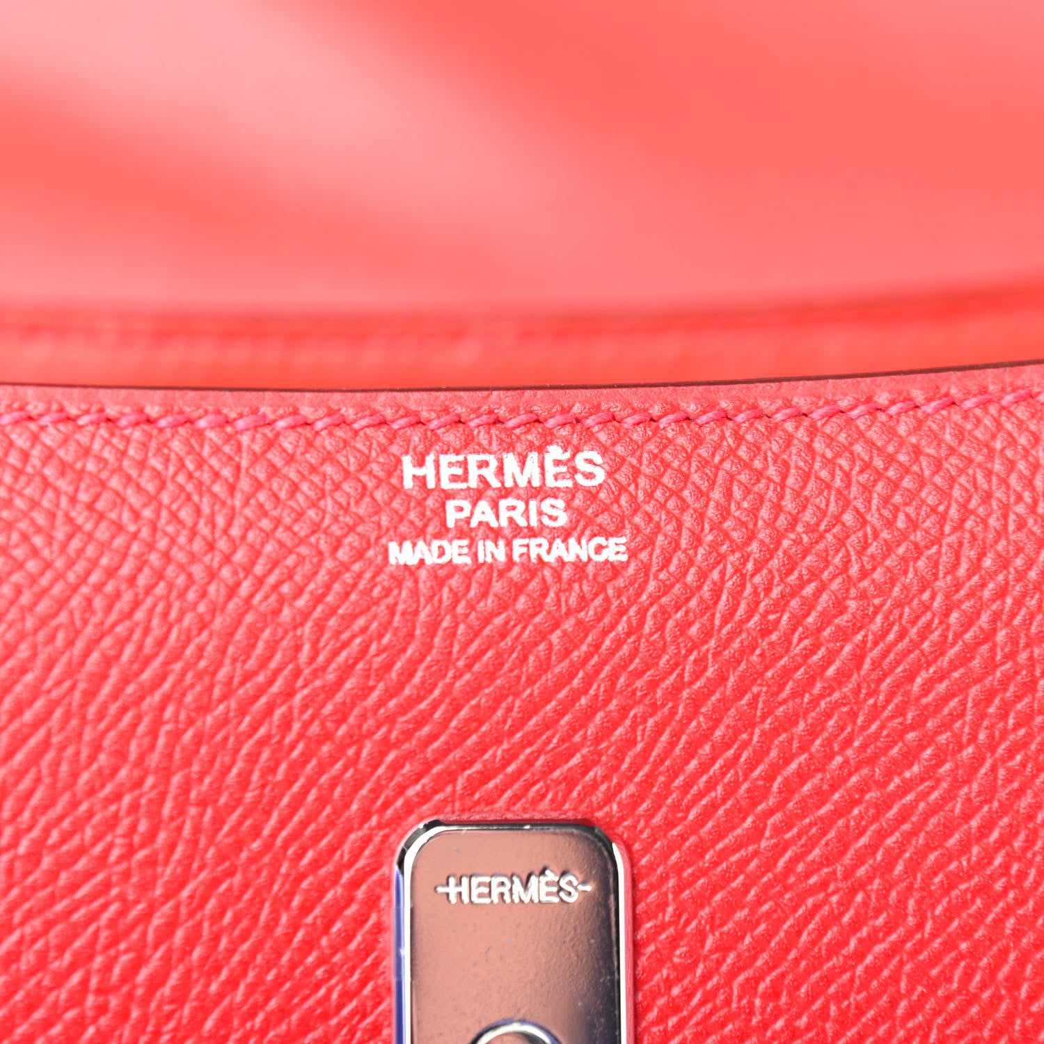 Hermes Epsom Swift Harnais Rouge Casaque 5 of 8