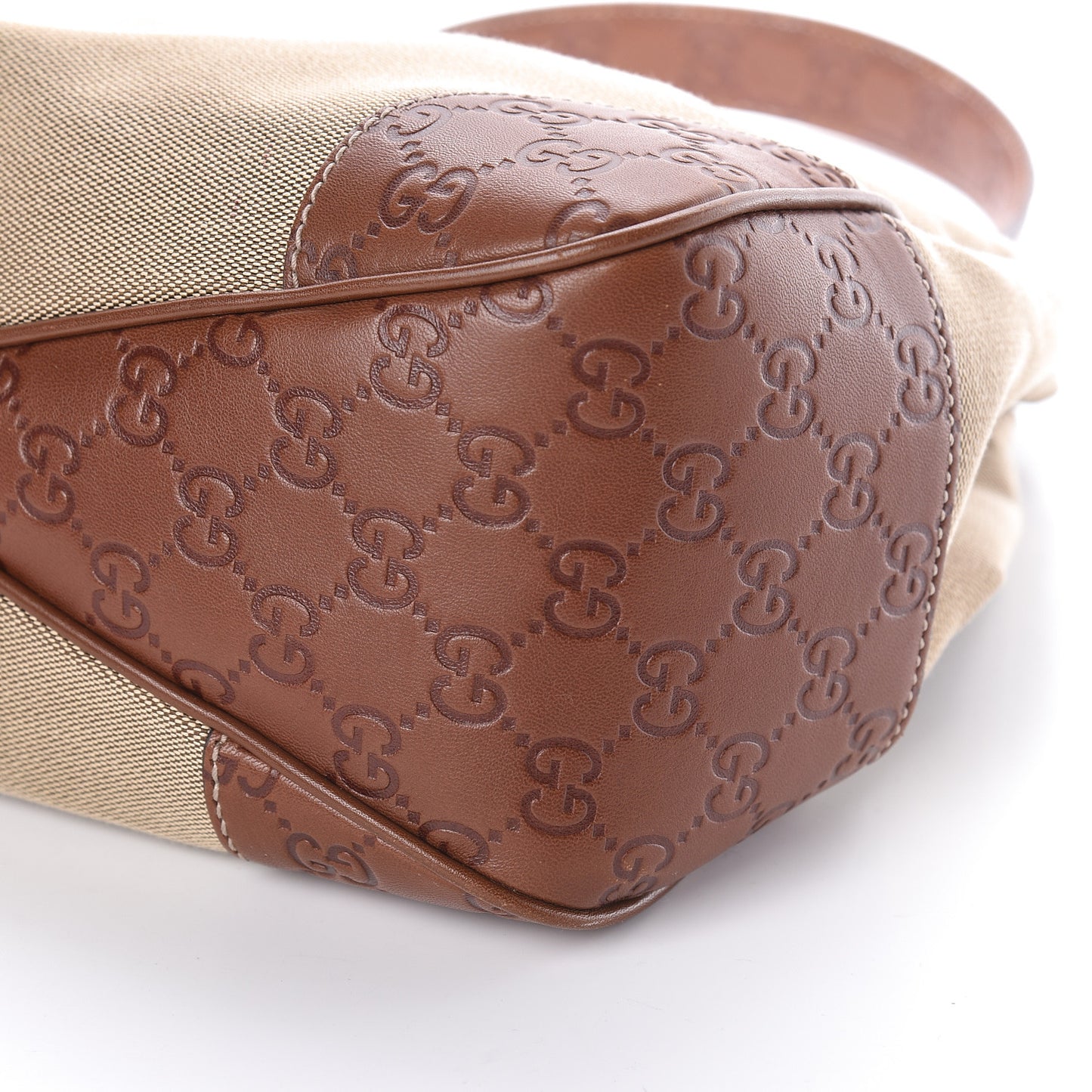 Canvas Guccissima Hobo Brown