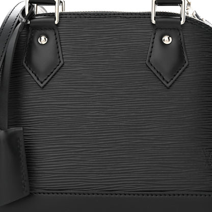 Louis Vuitton Epi Alma BB Black 8 of 10