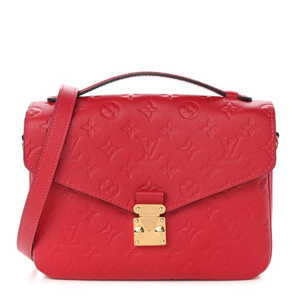 Louis Vuitton Empreinte Pochette Metis Scarlet 1 of 20