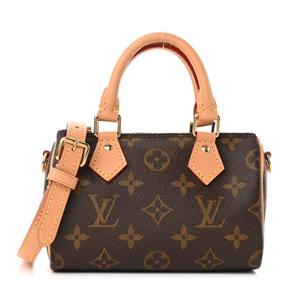 Louis Vuitton Monogram Nano Speedy Bandouliere 1 of 9