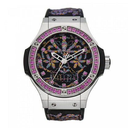Hublot Stainless Steel Calfskin Sapphire 41mm Big Bang "Broderie Sugar Skull" Limited Edition Automatic Watch 343.SS.6599.NR.1233 1 of 6