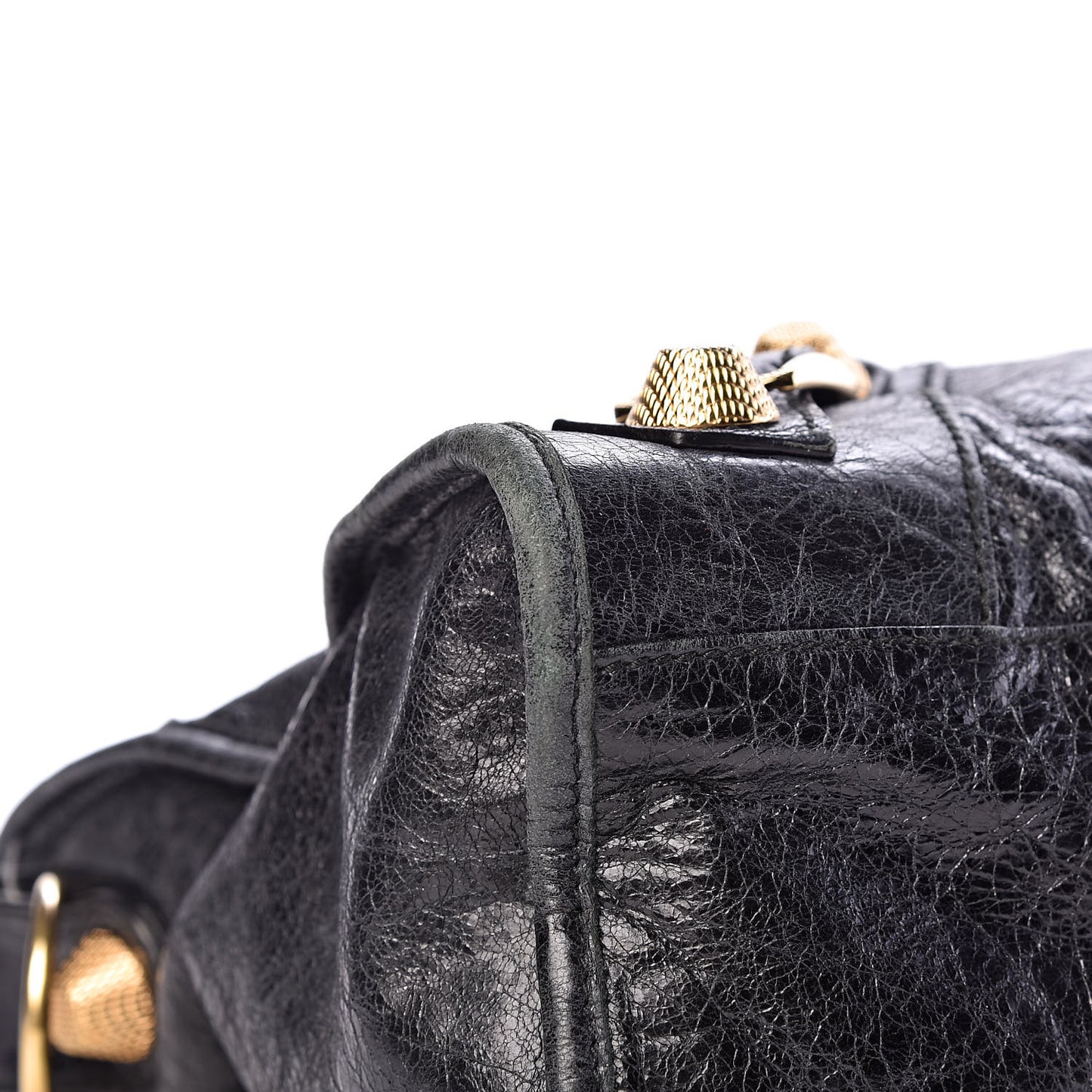 Agneau Giant 12 Gold Hardware City Black